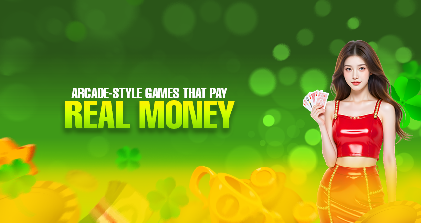 arcade style games that pay real money